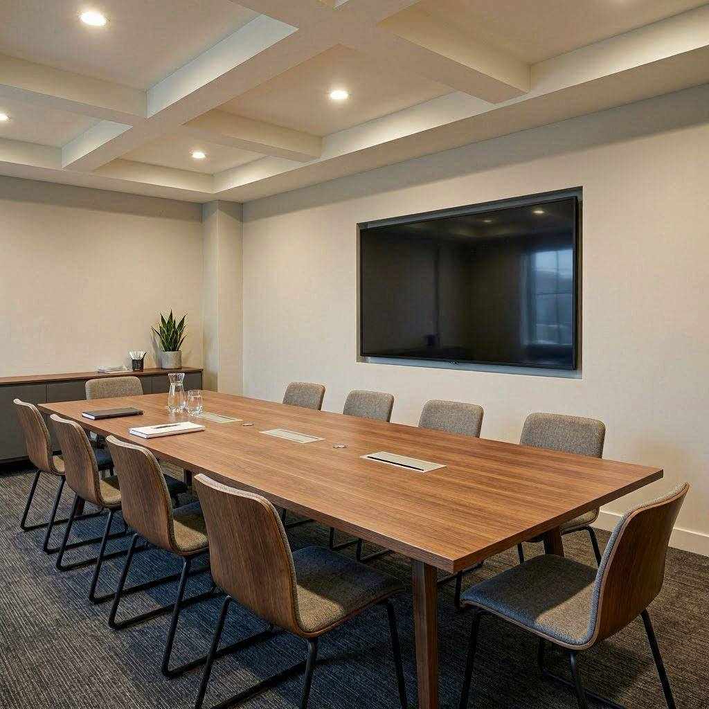 投资团队写字楼办公办公家具布局面对会议预约冲突应按什么顺序处理